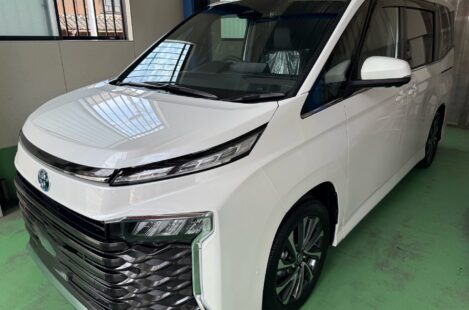VOXY、ボディーコーティング✨