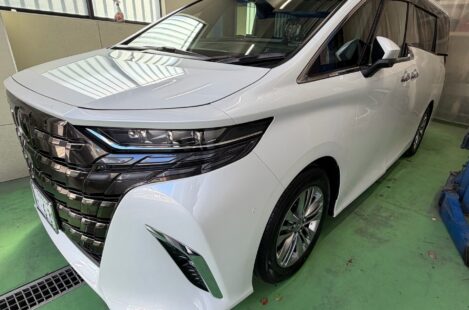 アルファード、ボディーコーティング✨