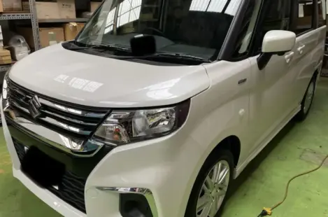 ソリオ、ボディーコーティング✨