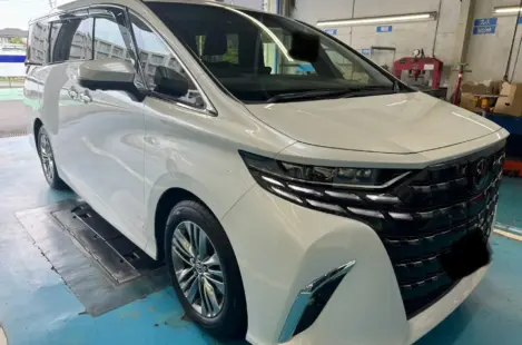 アルファード、ボディーコーティング✨