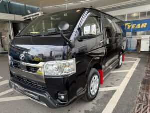 ハイエース、ボディーコーティング✨