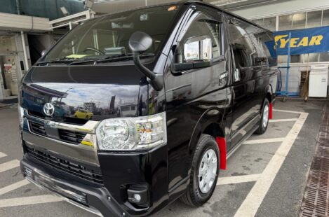 ハイエース、ボディーコーティング✨