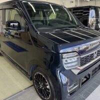 N-WGN、ボディー磨き✨