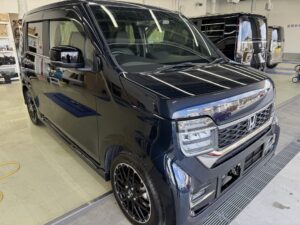 N-WGN、ボディー磨き✨