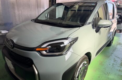 シエンタ、ボディーコーティング✨